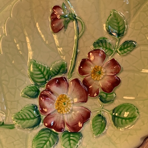 Set of 2 Majolica Carlton ware made in England - Picture 5 of 14